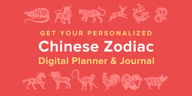 Get Your Chinese Zodiac 2022 Calendar