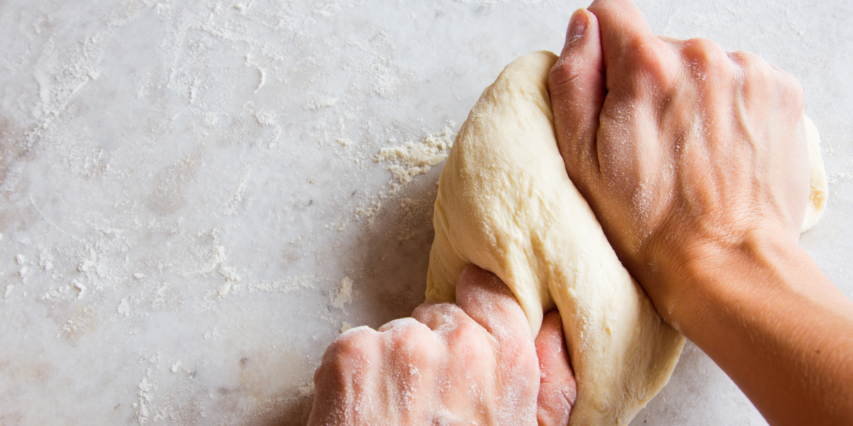 Good things take time, like making bread from scratch with your own two hands.