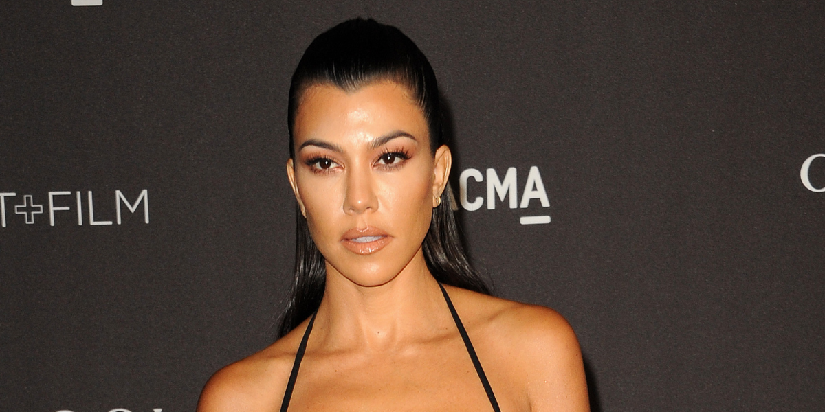 Portret of Kourtney Kardashian